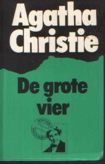 Agatha Christie - De grote vier λ, Boeken, Verzenden, Zo goed als nieuw