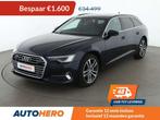 Audi A6 40 TDI quattro Sport (bj 2019, automaat), Auto's, Automaat, Gebruikt, Euro 6, Blauw