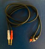 Pro.2x mono-jack naar 2x RCA-kabel, 1,50 m, Ophalen of Verzenden
