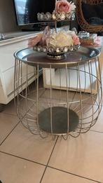 Bijzettafel ijzer, Huis en Inrichting, Ophalen, Zo goed als nieuw