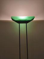 Twee vloerlampen TRONCONI, groene staanlamp, vintage, Antiek en Kunst, Ophalen