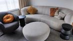 Ronde zetel, Ophalen, 250 tot 300 cm, Landelijk modern, 100 tot 125 cm