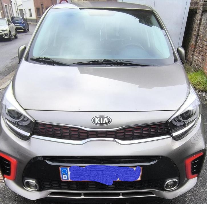 Kia Picanto 2019 GT-line 1.0 67cv jantes + pneus hiver/été, Autos, Kia, Particulier, Picanto, ABS, Caméra de recul, Airbags, Air conditionné