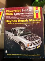 Haynes chevrolet s-10 gmc sonoma, Autos : Divers, Modes d'emploi & Notices d'utilisation, Enlèvement ou Envoi