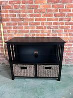 Zwart kastje, Huis en Inrichting, Ophalen, Gebruikt