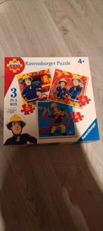 Puzzle Sam le pompier 3 en 1, Ophalen of Verzenden, Zo goed als nieuw