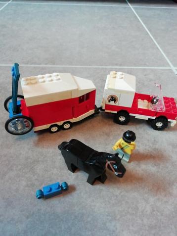 Lego City - Van à chevaux (6359), Enlèvement ou Envoi, Utilisé, Briques en vrac, Lego