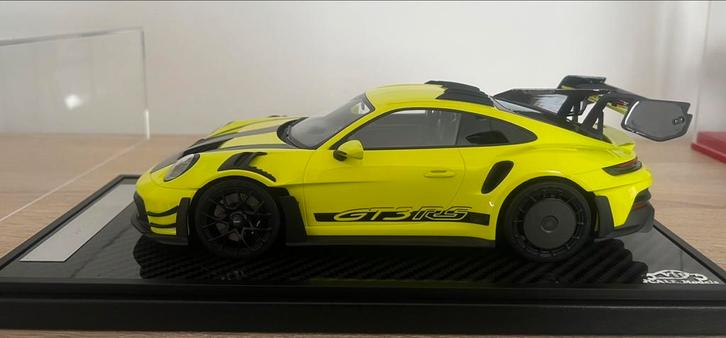 Porsche 911 992 GT3 RS Manthey Racing Vip model 1/18, Hobby en Vrije tijd, Modelauto's | 1:18, Zo goed als nieuw, Ophalen of Verzenden