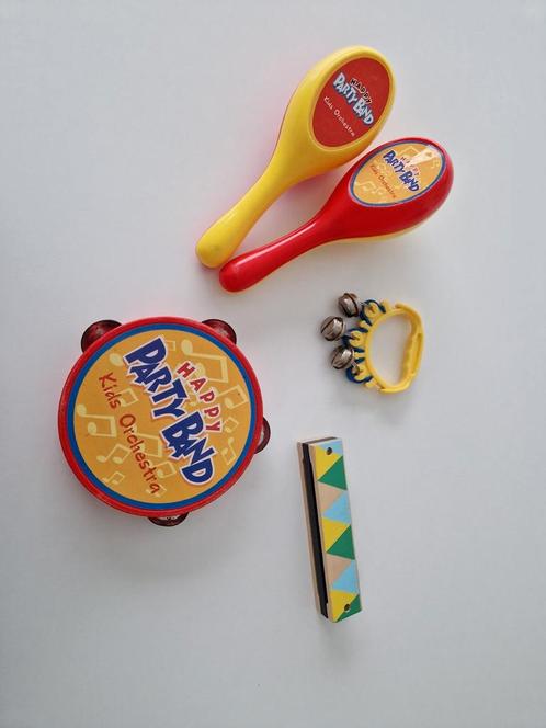 Kids muziekinstrumenten in tasje van ONeill, Kinderen en Baby's, Speelgoed | Overig, Zo goed als nieuw, Ophalen of Verzenden