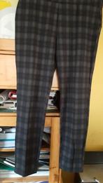 Stretch pantalon donkergrijs geruit C&A nieuw XL 46/48, Kleding | Dames, Maat 46/48 (XL) of groter, Nieuw, Ophalen of Verzenden