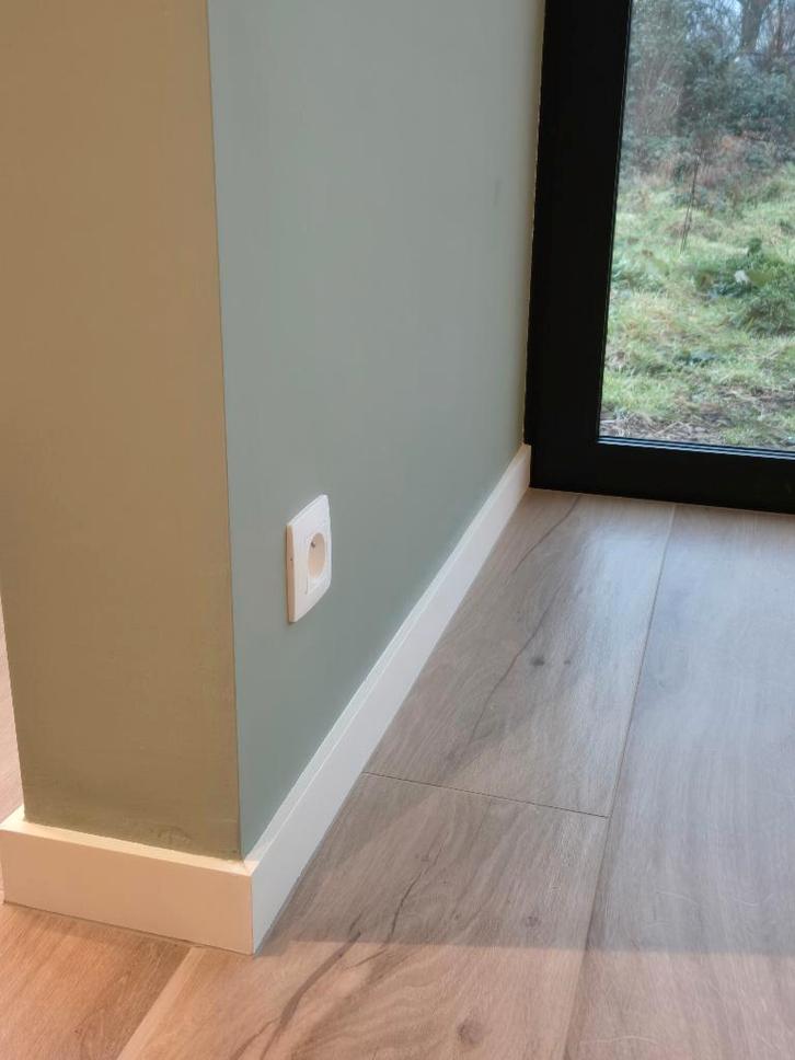 Schilderplint cederhout, Doe-het-zelf en Bouw, Plinten en Afwerking, Nieuw, Plinten, Overige materialen, 250 cm of meer, Ophalen