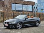 BMW series 4 420d cabrio M Sport (hard top), Cuir, Noir, Automatique, Propulsion arrière