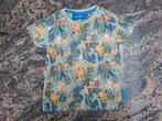 Mt 92 Kakigroene T-shirt leeuwen, tijgers, aapjes, Kinderen en Baby's, Kinderkleding | Maat 92, Ophalen of Verzenden, Zo goed als nieuw