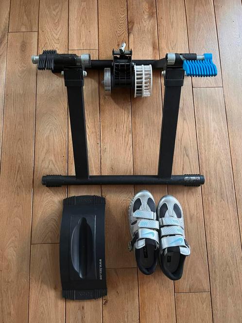 Home trainer Tacx + chaussures vélo Nike, Sport en Fitness, Wielrennen, Gebruikt, Overige typen, Ophalen of Verzenden