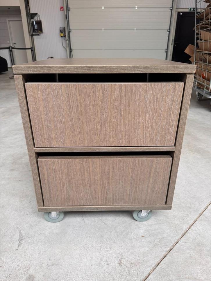 Stevige ladeblok/ladekast met 2 lades, Huis en Inrichting, Kasten | Overige, Gebruikt, Ophalen