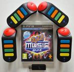 PS3 Buzz Ultimate Music Quiz Set €49,95 EUR, Games en Spelcomputers, Puzzel en Educatief, Eén computer, Ophalen of Verzenden, Zo goed als nieuw