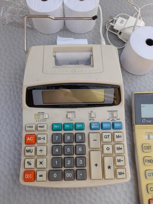 2 calculatrices anciennes, Collections, Appareils électroniques, Ordinateurs et Machines à calculer, Enlèvement ou Envoi