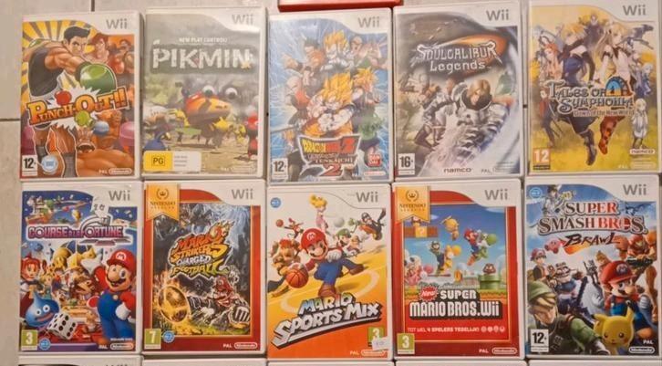 50-Tal Nintendo Wii games+handl/Prijzen:/max15€+-10€ Min =1€, Games en Spelcomputers, Games | Nintendo Wii, Gebruikt, Avontuur en Actie