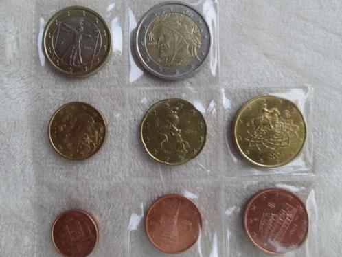 Italië 2004 - 1c tot  2 euro in blistertje, Postzegels en Munten, Munten | Europa | Euromunten, Setje, Overige waardes, Italië