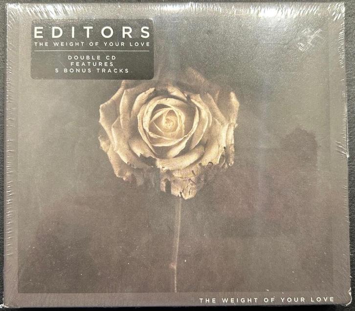 EDITORS - The weight of your love ( Deluxe 2CD ), Cd's en Dvd's, Cd's | Rock, Zo goed als nieuw, Poprock, Verzenden
