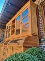 Teak buffetkast/vitrinekast 118/25 GRATIS LEVERING, Ophalen of Verzenden, Zo goed als nieuw