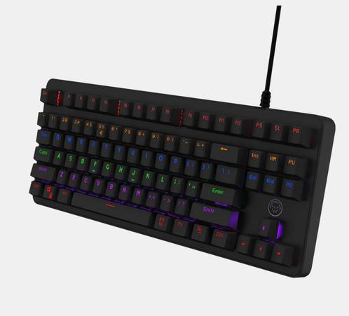 Houston Gaming-toetsenbord (Qware Gaming), Computers en Software, Toetsenborden, Zo goed als nieuw, Azerty, Bedraad, Gaming toetsenbord