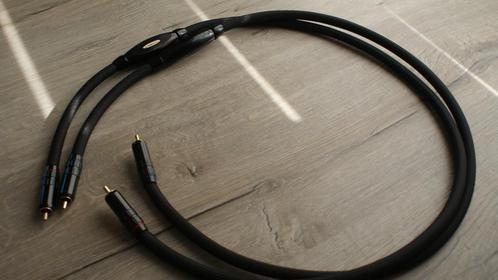 Transparante RCA/RCA MusicLink Super 2x1m (MM2), Audio, Tv en Foto, Versterkers en Ontvangers, Zo goed als nieuw, Ophalen of Verzenden