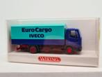 Iveco Eurocargo huif bakwagen - Wiking 1:87, Bus of Vrachtwagen, Zo goed als nieuw, Verzenden, Wiking