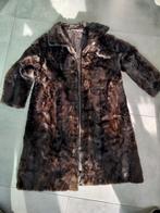 Echte pelsmantel maat M, Kleding | Dames, Jassen | Winter, Ophalen, Maat 38/40 (M), Bruin