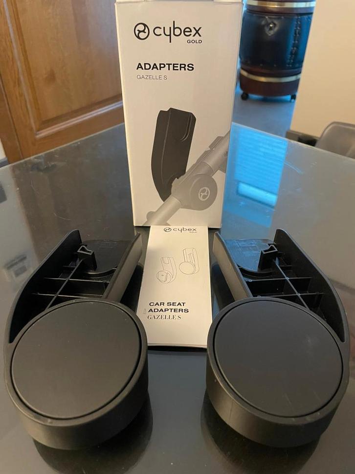Adaptateurs siège-auto CYBEX poussette Gazelle S, Enfants & Bébés, Sièges auto, Comme neuf, Autres marques, 0 à 10 kg, Enlèvement ou Envoi