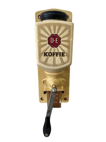 Vintage Douwe Egberts koffiebonenmolen / koffiemolen  beschikbaar voor biedingen