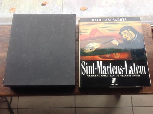 KUNSTBOEK SINT-MARTENS-LATEM van PAUL HAESAERTS, Boeken, Kunst en Cultuur | Beeldend, Zo goed als nieuw, Ophalen of Verzenden