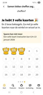 Jumbo digitale bakzegels 3 volle +3 losse, Collections, Actions de supermarché, Jumbo, Enlèvement ou Envoi