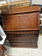 Houten Vintage secretaris bureau/kast, Ophalen, Gebruikt, Bureau