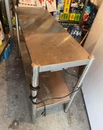 Wram tafel inox, Huis en Inrichting, Ophalen of Verzenden, Zo goed als nieuw