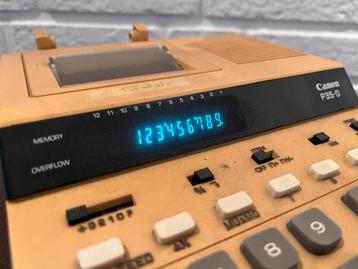 Canon P35-D Professionele Bureaurekenmachine - Vintage 1980s beschikbaar voor biedingen