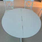 Table a manger extensible avec chaises IKEA, Ophalen, Gebruikt