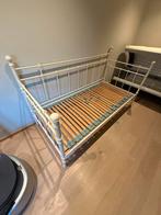 Bed eenpersoons te koop, Ophalen, 90 cm, Eenpersoons, Wit