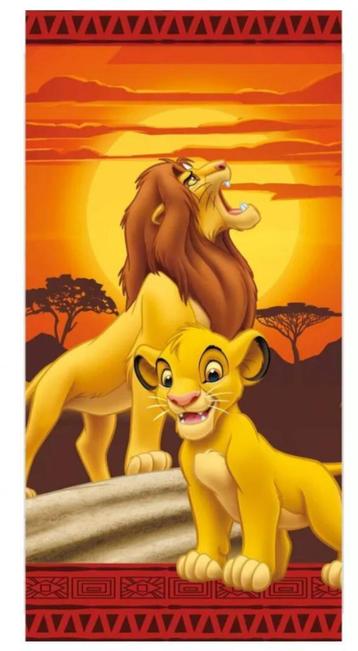 Lion King Badlaken / Strandlaken - Disney - Simba en Mufasa