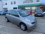 NISSAN MICRA 1.2 2004 – 104.617 KM – BENZINE – AUTOMATISCH, Auto's, Stof, Beige, 4 cilinders, 5 zetels