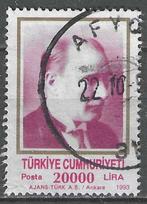 Turkije 1993 - Yvert 2749 - Ataturk - 20000 l. (ST), Verzenden, Gestempeld