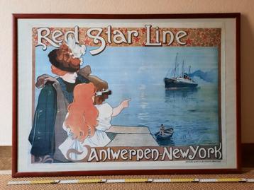 Poster RED STAR LINE beschikbaar voor biedingen