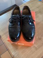 Instappers van zwart leer en lakleer 42, Kleding | Dames, Schoenen, Ophalen, Schoenen met lage hakken, Zwart, Zo goed als nieuw