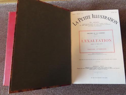 2 livres reliés petite Illustration théâtre 1928 & 1933, Antiek en Kunst, Antiek | Boeken en Manuscripten, Ophalen of Verzenden