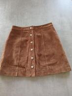 rokje leder stradivarius, Ophalen of Verzenden, Zo goed als nieuw, Maat 36 (S), Bruin