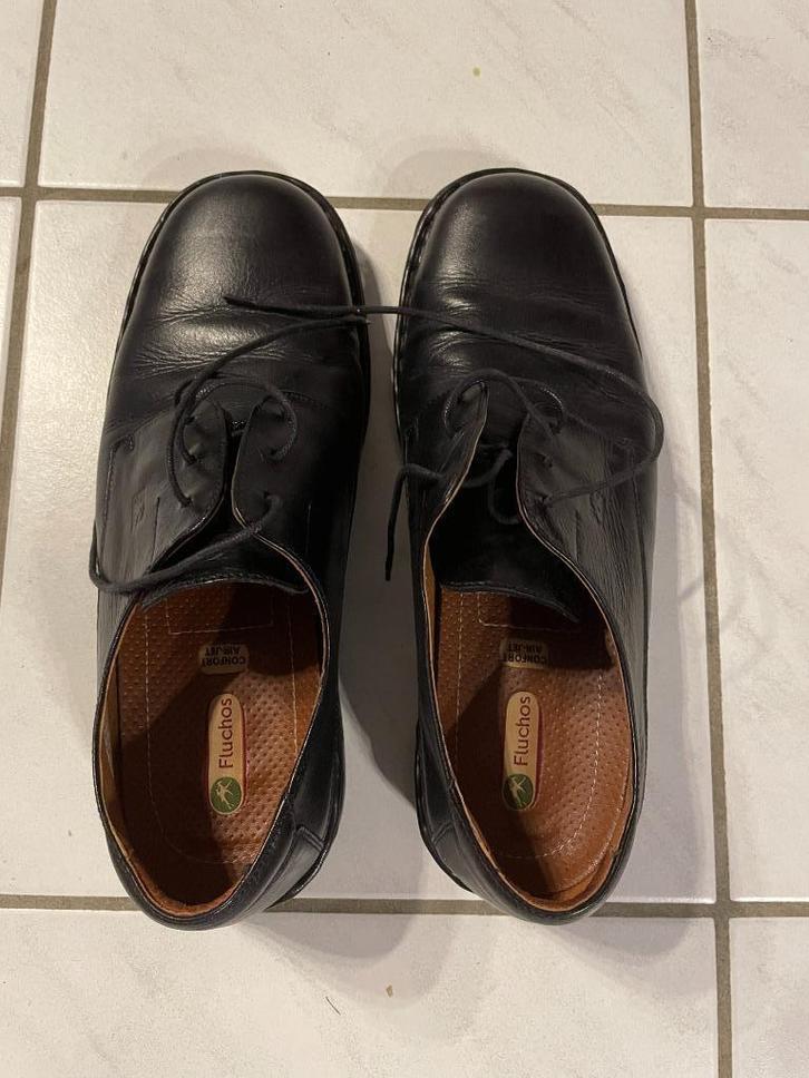 Fluchos Schoenen Zomer 43, Kleding | Heren, Schoenen, Gedragen, Veterschoenen, Zwart, Ophalen of Verzenden