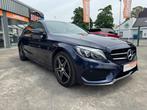 Mercedes C180 benzine, 2016, Automaat, 77.147km's+Garantie, Automaat, Euro 6, Blauw, 1595 cc