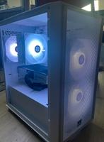 Witte gaming pc: rtx 3060 ti ( founders edition), Ophalen, AMD Ryzen 5, Zo goed als nieuw, Gaming