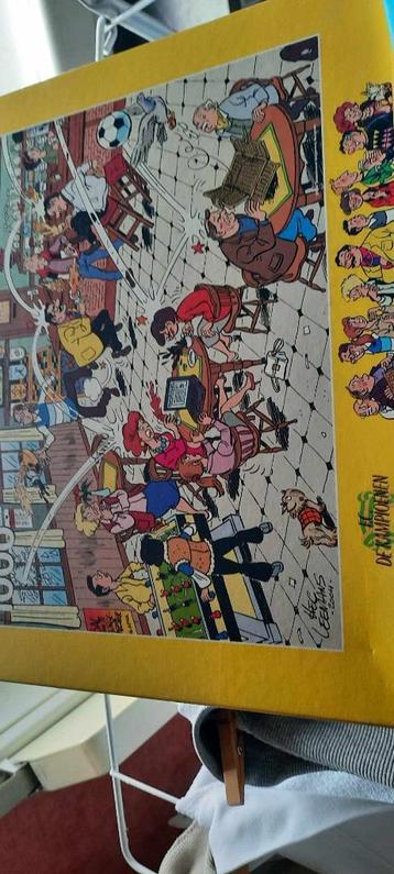 Fc de kampioenen puzzel, Hobby en Vrije tijd, Ophalen of Verzenden, 500 t/m 1500 stukjes, Zo goed als nieuw, Legpuzzel