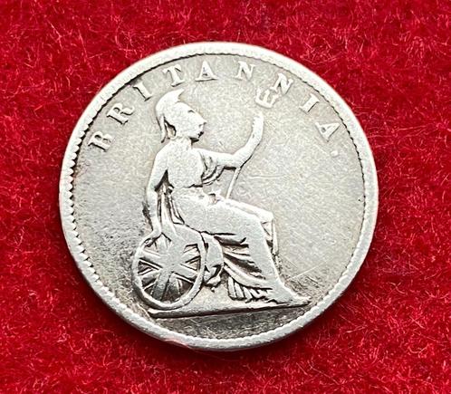 Zeldzame zilveren munt van 30 Lepta uit 1852 van de Ionische, Antiek en Kunst, Antiek | Zilver en Goud, Zilver, Ophalen of Verzenden
